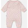 Organic Cotton One-Piece and Baby Romper, Pink Mini Floral - Rompers - 2