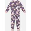 Organic Cotton Two-Piece Pajamas, Watercolor Unicorns - Pajamas - 3