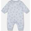 Organic Cotton One-Piece and Baby Romper, Blue Bear Print - Rompers - 2