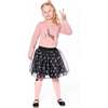 Organic Cotton Long Sleeve T-Shirt with Sequin Unicorn, Dusty Pink - T-Shirts - 2