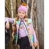 Organic Cotton Long Sleeve T-Shirt with Sequin Unicorn, Lavender - T-Shirts - 2