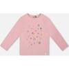 Organic Cotton Long Sleeve T-Shirt, Dusty Pink - T-Shirts - 1 - thumbnail