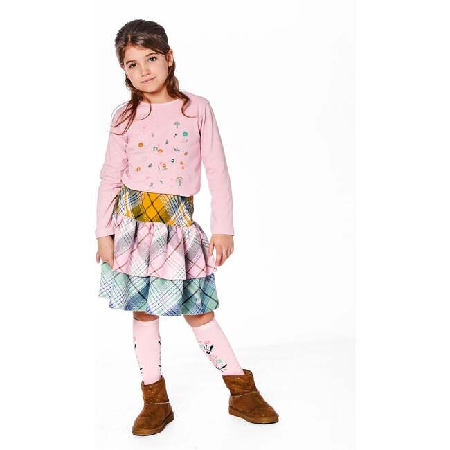 Organic Cotton Long Sleeve T-Shirt, Dusty Pink - T-Shirts - 2