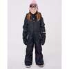 One-Piece Teknik Snowsuit with Pink, Black - Snowsuits - 2