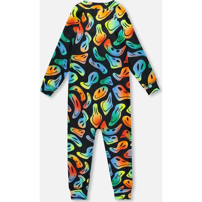 One-Piece Thermal Underwear, Smiley Face Boy - Underwear - 3