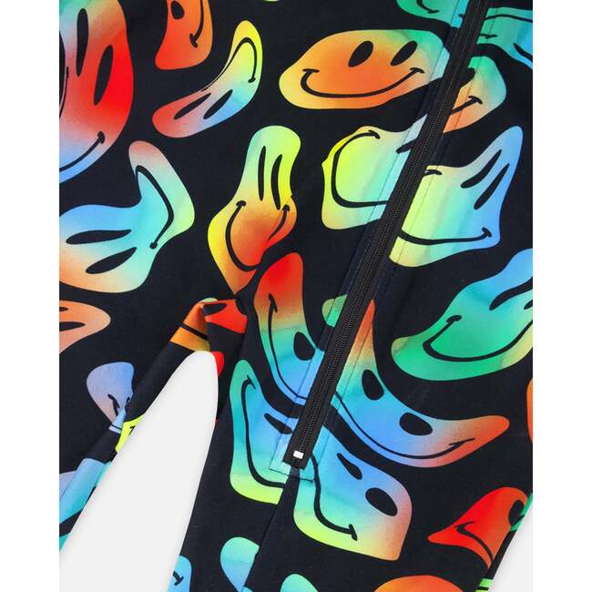 One-Piece Thermal Underwear, Smiley Face Boy - Underwear - 4
