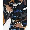 One-Piece Thermal Underwear, Black Dinosaur Print - Underwear - 4