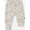 Organic Cotton Evolutive Pant, Off-White Floral - Pants - 1 - thumbnail