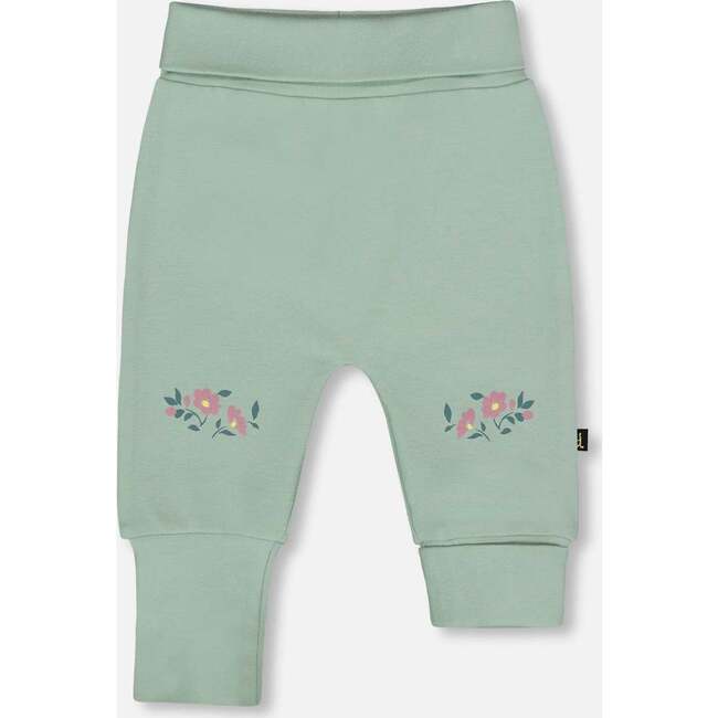 Organic Cotton Evolutive Pant, Jade Green