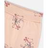 Organic Cotton Evolutive Pant, Pink Cat Print - Pants - 3