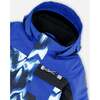 One-Piece Play Snowsuit with Print and Colorblocking, Black - Snowsuits - 4