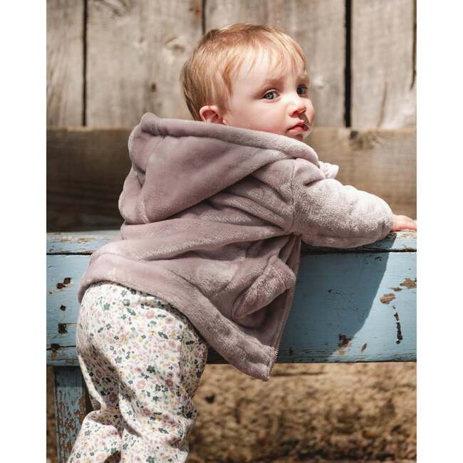 Organic Cotton Evolutive Pant, Off-White Floral - Pants - 2