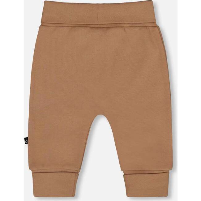 Organic Cotton Evolutive Pants with Bears, Brown - Pants - 3