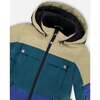 One-Piece Teknik Snowsuit Colorblocked, Navy Blue - Snowsuits - 3