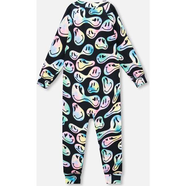 One-Piece Thermal Underwear, Smiley Face Girl - Underwear - 3