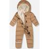 One-Piece Baby Cloud Compressible Snowsuit Designed for Car Seat, Chanterelle - Snowsuits - 2