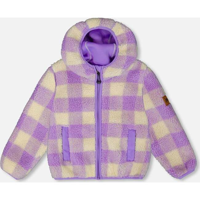 Mid-Season Sherpa Jacket, Lavender