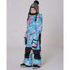 One-Piece Play Snowsuit, Rainbow Heart Print - Snowsuits - 4