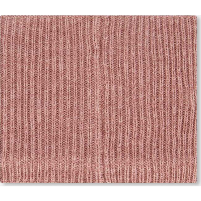Mid-Season Knit Neck Warmer, Dusty Pink - Scarves - 2