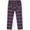 Milano Treggings Red and Navy Plaid, Red & Navy Plaid - Leggings - 3