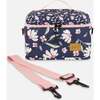 Lunch Box, Navy Flower Print - Lunchbags - 1 - thumbnail