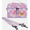 Lunch Box, Lilac Retro Flower Print - Lunchbags - 1 - thumbnail