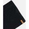 Mid-Season Knit Neck Warmer, Black - Scarves - 3