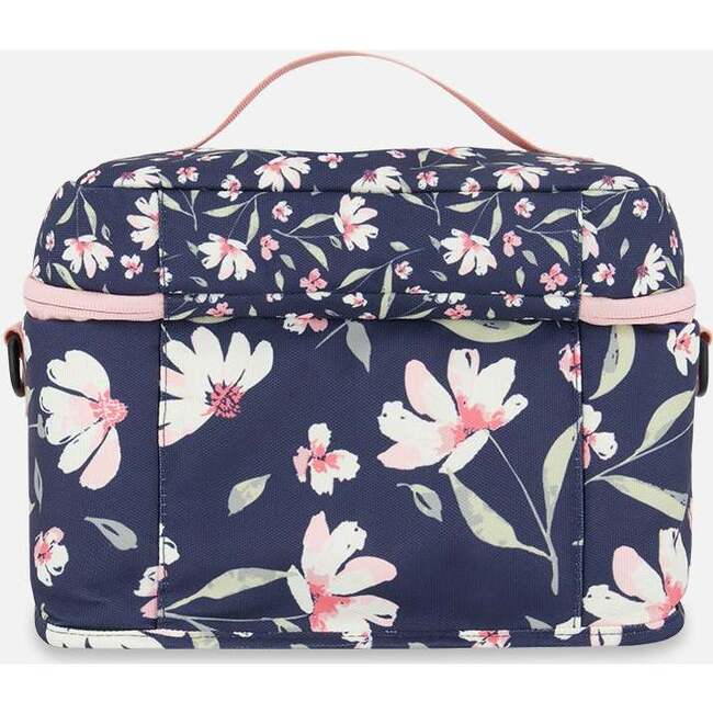 Lunch Box, Navy Flower Print - Lunchbags - 2