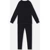 Merino Wool Base Layer Set, Black - Mixed Apparel Set - 1 - thumbnail