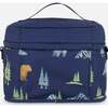 Lunch Box, Navy Animal Print - Lunchbags - 2