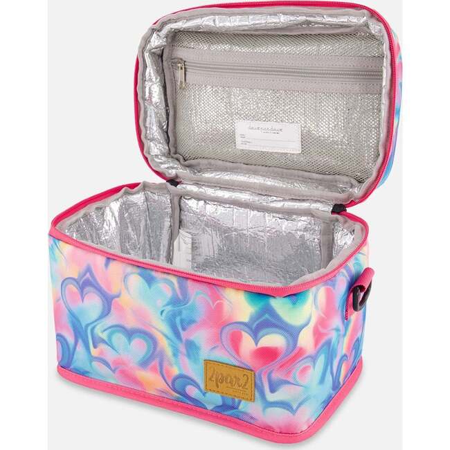 Lunch Box, Rainbow Heart Print - Lunchbags - 3
