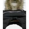 One-Piece Baby Snug Snowsuit Designed for Car Seat, Black - Snowsuits - 5