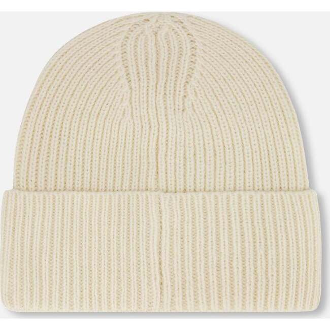 Mid-Season Knit Hat, Off-White - Winter Hats - 3