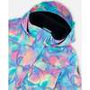 One-Piece Play Snowsuit, Rainbow Heart Print - Snowsuits - 6