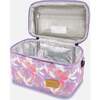 Lunch Box, Lilac Retro Flower Print - Lunchbags - 3