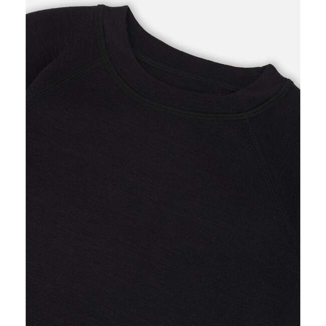 Merino Wool Base Layer Set, Black - Mixed Apparel Set - 3