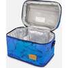Lunch Box, Blue Gradient Dinosaur Print - Lunchbags - 3