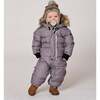 One-Piece Baby Original Puffy Snowsuit, Gray - Snowsuits - 2