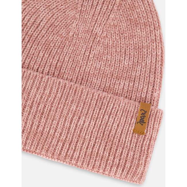 Mid-Season Knit Hat, Dusty Pink - Winter Hats - 4