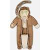 One-Piece Baby Layette Snowsuit Designed for Car Seat, Chanterelle - Snowsuits - 2