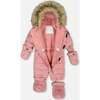 One-Piece Baby Original Puffy Snowsuit, Dusty Pink - Snowsuits - 3