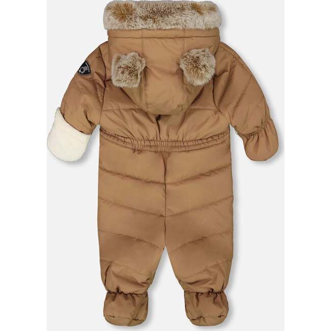 One-Piece Baby Layette Snowsuit Designed for Car Seat, Chanterelle - Snowsuits - 3