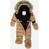 One-Piece Baby Original Puffy Snowsuit, Chanterelle - Snowsuits - 3