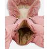 One-Piece Baby Layette Snowsuit Designed for Car Seat, Dusty Pink - Snowsuits - 5