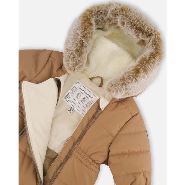 One-Piece Baby Layette Snowsuit Designed for Car Seat, Chanterelle - Snowsuits - 4