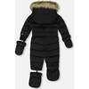 One-Piece Baby Original Puffy Snowsuit, Black - Snowsuits - 4