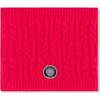 Lined Winter Neckwarmer, Flash Coral - Scarves - 1 - thumbnail