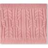 Lined Winter Neckwarmer, Dusty Pink - Scarves - 2