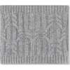 Lined Winter Neckwarmer, Heather Gray - Scarves - 2
