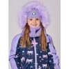 Lined Winter Neckwarmer, Lavender - Scarves - 2